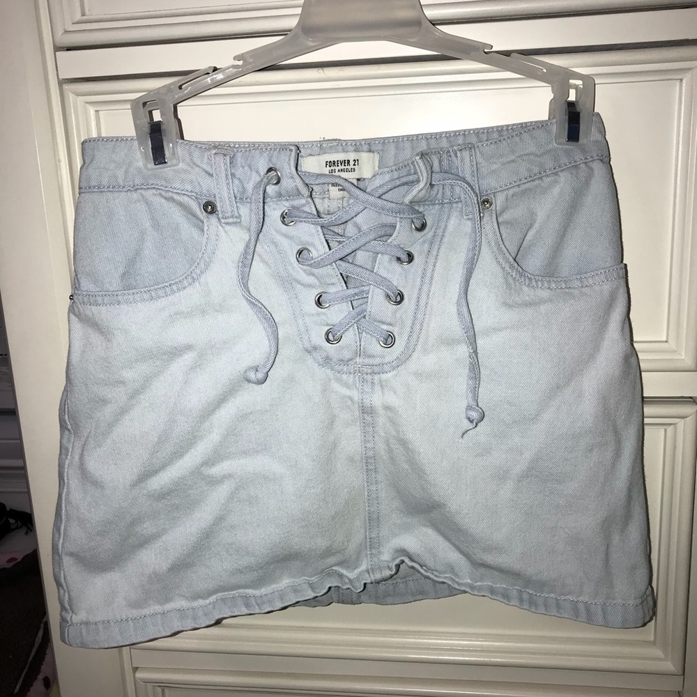 Denim skirt